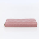 GUCCI GG Canvas Guccissima Long Wallet Leather Pink 410102 203887 Auth bs29790-6