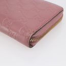 GUCCI GG Canvas Guccissima Long Wallet Leather Pink 410102 203887 Auth bs29790-7