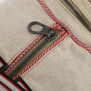 BOTTEGAVENETA Boston Bag Canvas Leather 2way Beige Auth bs29791-10