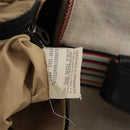 BOTTEGAVENETA Boston Bag Canvas Leather 2way Beige Auth bs29791-12