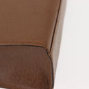 VALENTINO Hand Bag Leather 2way Brown Gold Auth bs29793-16