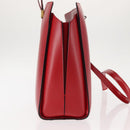 LOUIS VUITTON Epi Duplex Tote Bag Red M52427 LV Auth bs29794-4