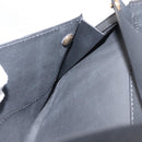 BURBERRY Waist Bag Leather Black Gold Auth bs29795-18