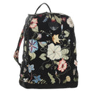 GUCCI flora Backpack Canvas Black Silver 353476 Auth bs29799-1
