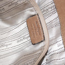 Salvatore Ferragamo Vala Shoulder Bag Leather Brown Gold Auth bs29808-12