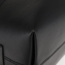 FENDI Pecan Canvas Tote Bag Canvas Leather Beige Black gold Auth bs29810-8