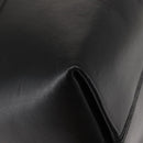 FENDI Pecan Canvas Tote Bag Canvas Leather Beige Black gold Auth bs29810-16