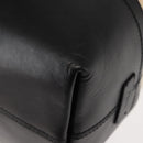 FENDI Pecan Canvas Tote Bag Canvas Leather Beige Black gold Auth bs29810-17