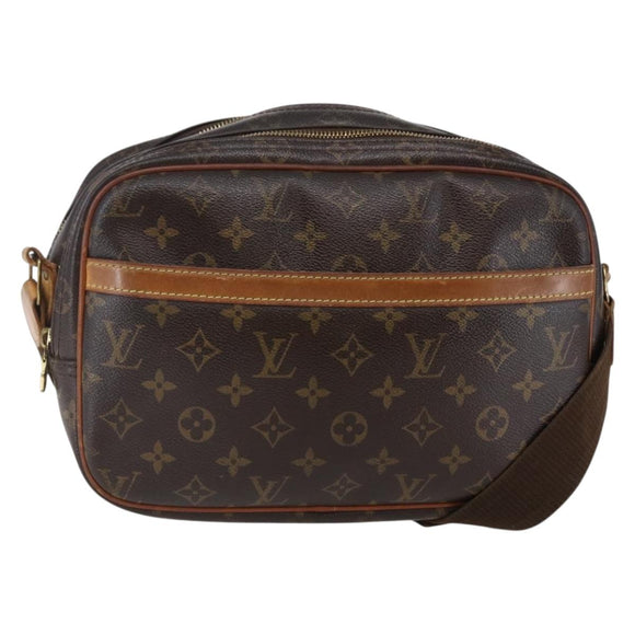 LOUIS VUITTON Monogram Reporter PM Shoulder Bag M45254 LV Auth bs29822