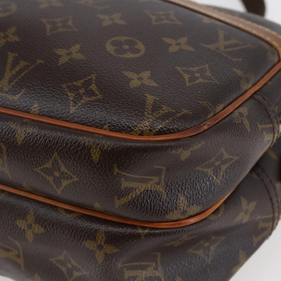 LOUIS VUITTON Monogram Reporter PM Shoulder Bag M45254 LV Auth bs29822