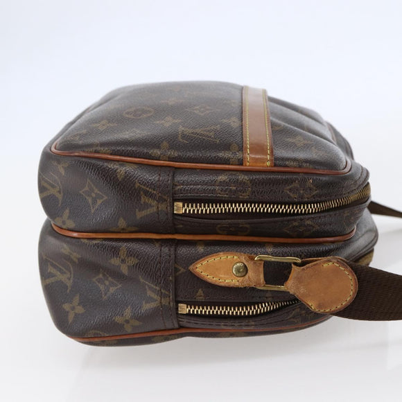 LOUIS VUITTON Monogram Reporter PM Shoulder Bag M45254 LV Auth bs29822