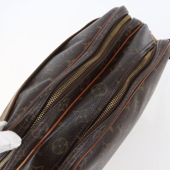 LOUIS VUITTON Monogram Reporter PM Shoulder Bag M45254 LV Auth bs29822