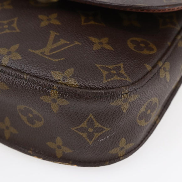 LOUIS VUITTON Monogram Saint Cloud MM Shoulder Bag M51243 LV Auth bs29824