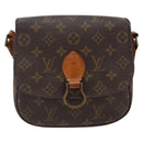 LOUIS VUITTON Monogram Saint Cloud MM Shoulder Bag M51243 LV Auth bs29824-2