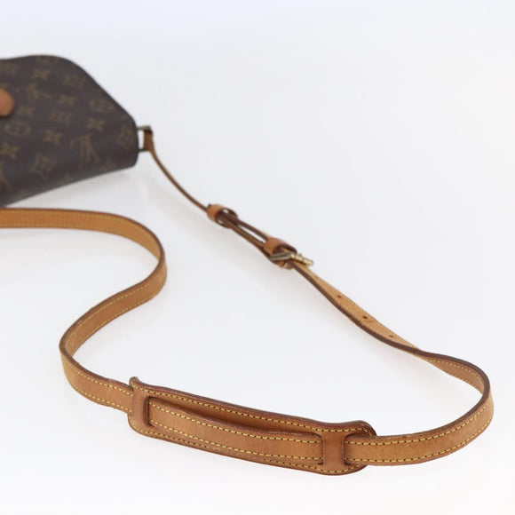 LOUIS VUITTON Monogram Saint Cloud MM Shoulder Bag M51243 LV Auth bs29824