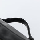 CHANEL Matelasse Vanity Pouch Lamb Skin Black Gold CC Auth bs29827-8