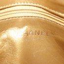 CHANEL Chain Shoulder Bag Enamel Gold CC Auth bs29830-22