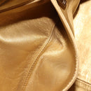 CHANEL Chain Shoulder Bag Enamel Gold CC Auth bs29830-29