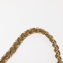 CHANEL Chain Shoulder Bag Enamel Gold CC Auth bs29830-8
