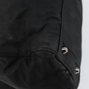 Christian Dior Maris Pearl Shoulder Bag Nylon Black Silver Auth bs29832-17