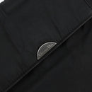 Christian Dior Maris Pearl Shoulder Bag Nylon Black Silver Auth bs29832-18