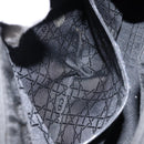 Christian Dior Maris Pearl Shoulder Bag Nylon Black Silver Auth bs29832-22