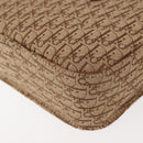 Christian Dior Trotter Canvas Shoulder Bag Beige Gold Auth bs29838-11