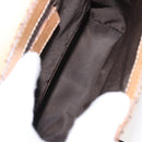 Christian Dior Trotter Canvas Shoulder Bag Beige Gold Auth bs29838-19