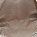 PRADA Tote Bag Canvas Leather Beige Light Blue Auth bs29840-11