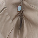 PRADA Tote Bag Canvas Leather Beige Light Blue Auth bs29840-19