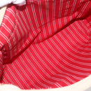 LOUIS VUITTON Antigua Cabas MM Tote Bag Canvas Beige Red M40035 LV Auth bs29841-17