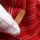 LOUIS VUITTON Antigua Cabas MM Tote Bag Canvas Beige Red M40035 LV Auth bs29841-21