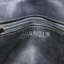 CHANEL Matelasse Waist Bag Lamb Skin Black Gold CC Auth bs29844-19