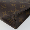 LOUIS VUITTON Monogram Poche Toilette 19 Pouch M47544 LV Auth bs29845-15