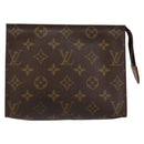 LOUIS VUITTON Monogram Poche Toilette 19 Pouch M47544 LV Auth bs29845-13
