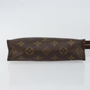 LOUIS VUITTON Monogram Poche Toilette 19 Pouch M47544 LV Auth bs29845-6