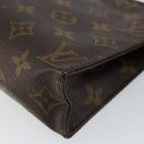 LOUIS VUITTON Monogram Poche Toilette 19 Pouch M47544 LV Auth bs29845-7