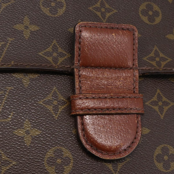 LOUIS VUITTON Monogram Posh ministor Briefcase M53445 LV Auth bs29846
