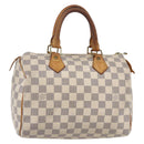 LOUIS VUITTON Damier Azur Speedy 25 Hand Bag N41534 LV Auth bs29847-1