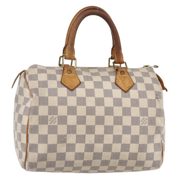 LOUIS VUITTON Damier Azur Speedy 25 Hand Bag N41534 LV Auth bs29847