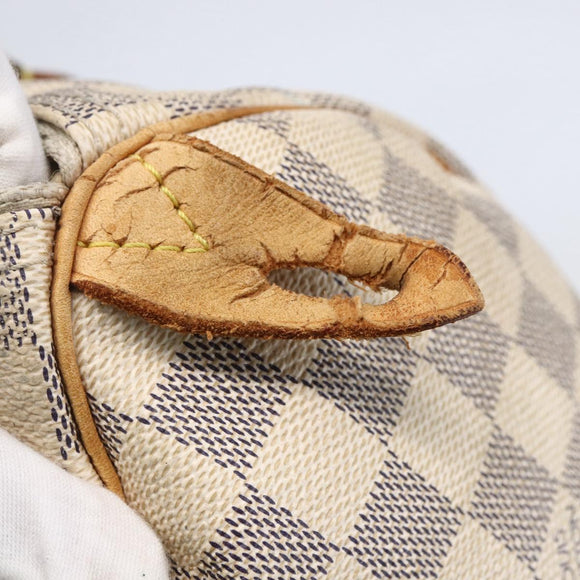 LOUIS VUITTON Damier Azur Speedy 25 Hand Bag N41534 LV Auth bs29847