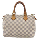 LOUIS VUITTON Damier Azur Speedy 25 Hand Bag N41534 LV Auth bs29847-13