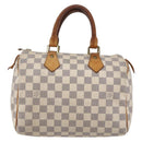 LOUIS VUITTON Damier Azur Speedy 25 Hand Bag N41534 LV Auth bs29847-2