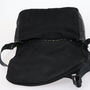 CHANEL Sports Shoulder Bag Nylon Black CC Auth bs29848-10