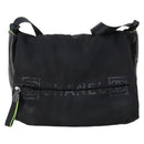 CHANEL Sports Shoulder Bag Nylon Black CC Auth bs29848-13