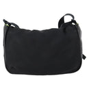 CHANEL Sports Shoulder Bag Nylon Black CC Auth bs29848-2