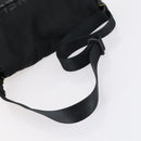 CHANEL Sports Shoulder Bag Nylon Black CC Auth bs29848-7