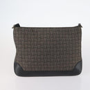 CELINE C Macadam Canvas Shoulder Bag Enamel 3 Set Brown Black beige Auth bs29851-16