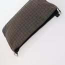 CELINE C Macadam Canvas Shoulder Bag Enamel 3 Set Brown Black beige Auth bs29851-19