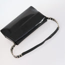 CELINE C Macadam Canvas Shoulder Bag Enamel 3 Set Brown Black beige Auth bs29851-5